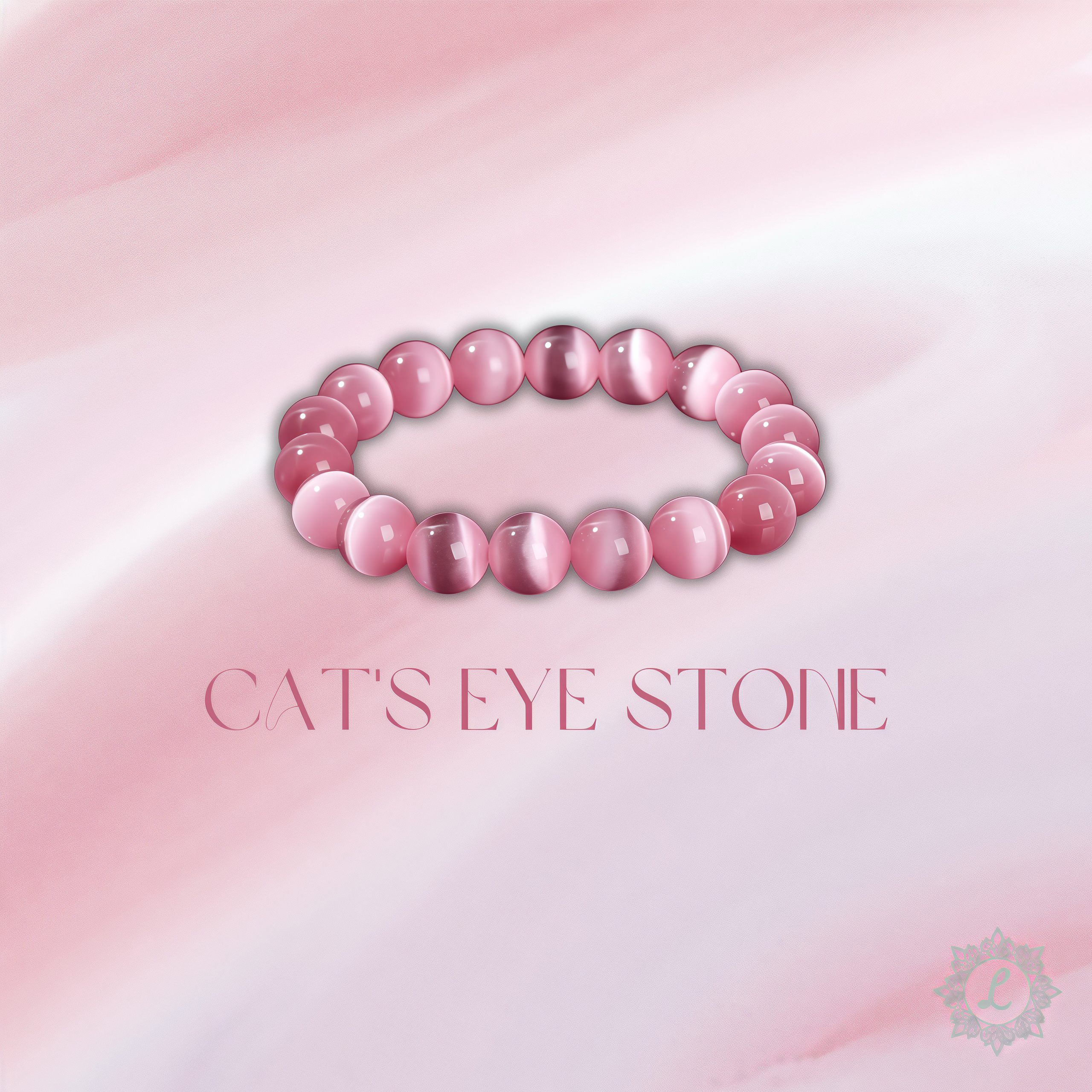 Cat’s Eye Stone Crystal Bracelet